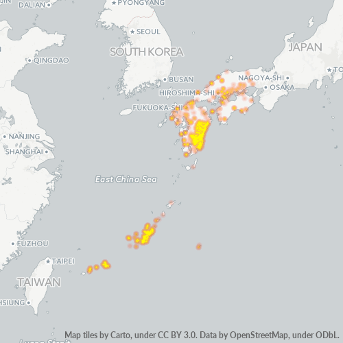 Business Heat Map for 98