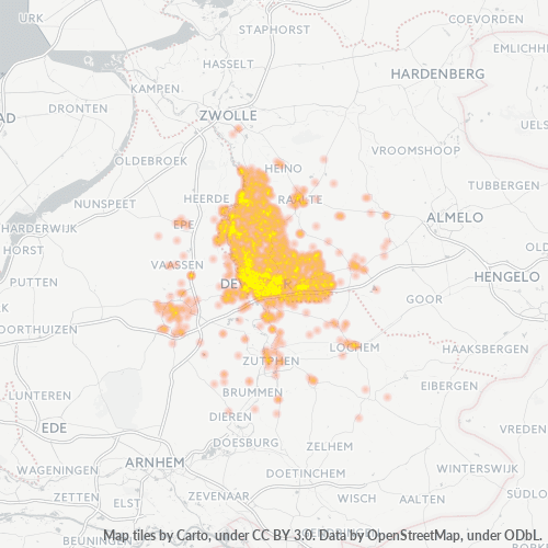 Business Heat Map for 570