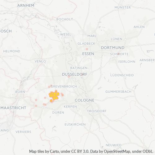 Unternehmens-Heatmap für 2463