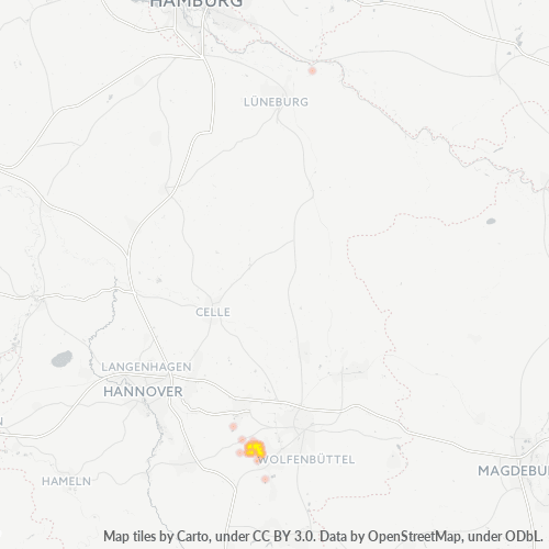 Business Heat Map for 5344