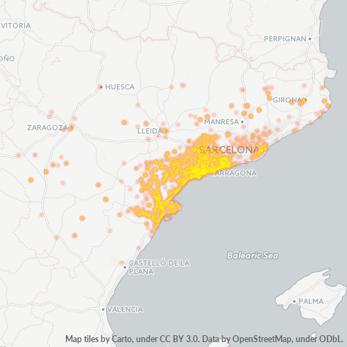 Heat Map ng Negosyo para sa 977