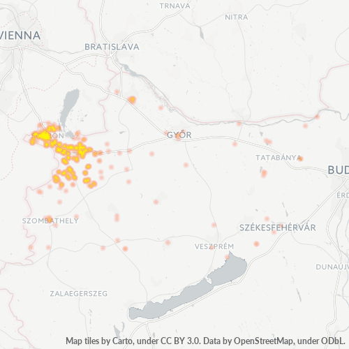 Business Heat Map for 99
