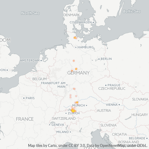 Business Heat Map for 8382