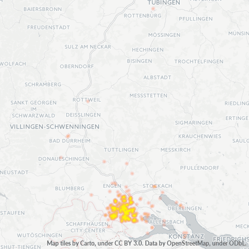 Heat Map ng Negosyo para sa 7731