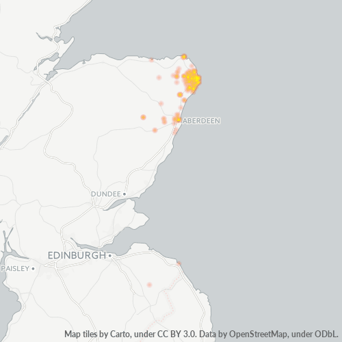 Heat Map ng Negosyo para sa 1779