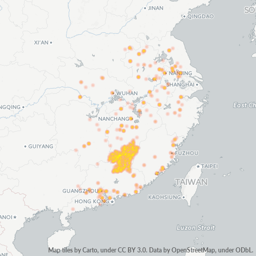 Heat Map ng Negosyo para sa 797