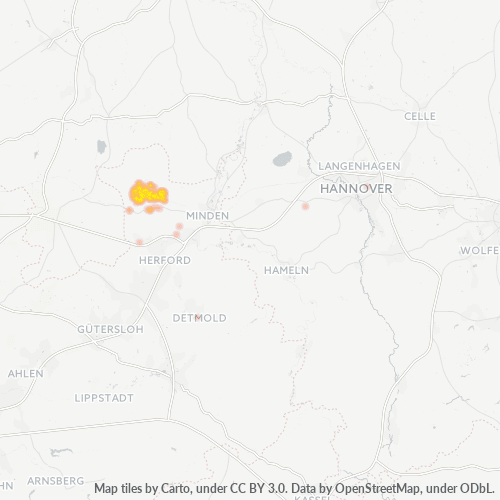 Business Heat Map for 5743