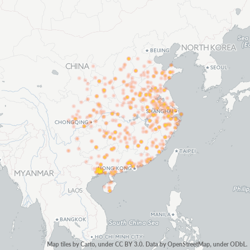 Business Heat Map for 770