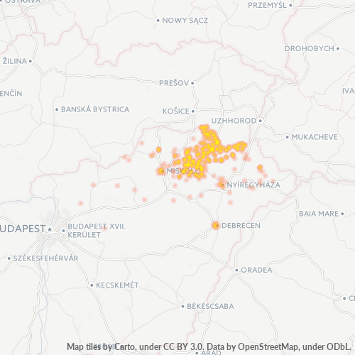 Heat Map ng Negosyo para sa 47