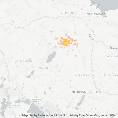 Business Heat Map for 3998