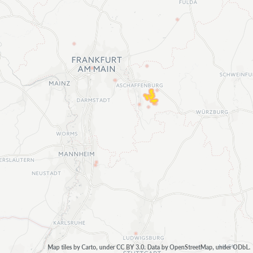 Business Heat Map for 6092