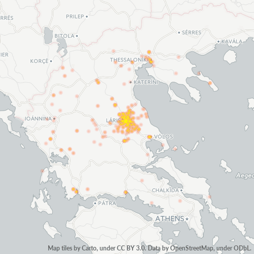 Business Heat Map for 241