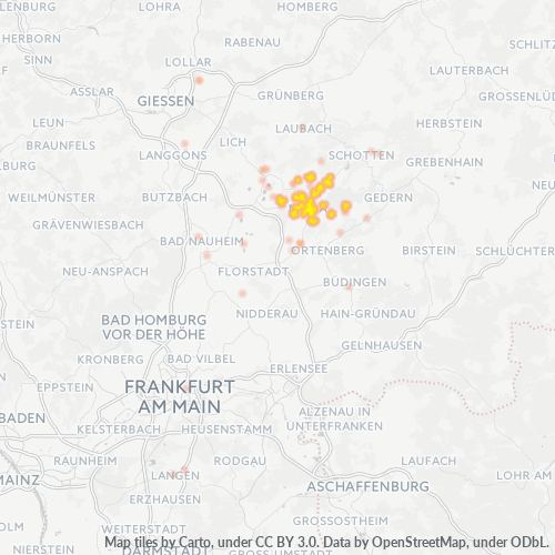 Heat Map ng Negosyo para sa 6043