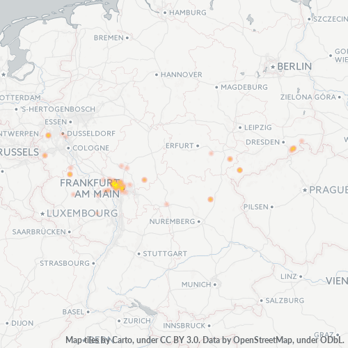 Business Heat Map for 6174