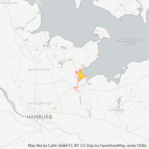 Mapa cieplna firm dla 4503