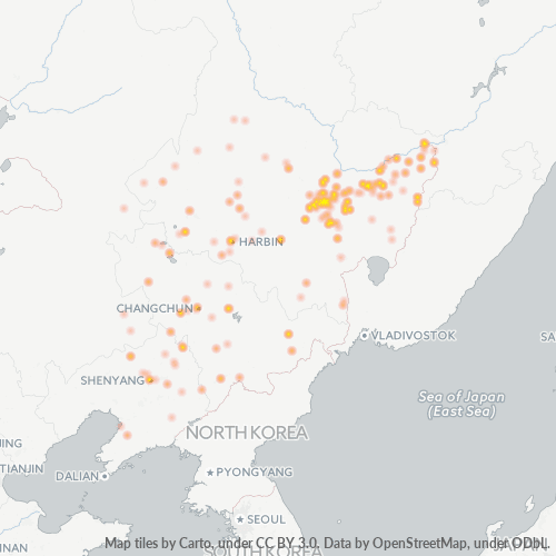 Heat Map ng Negosyo para sa 454