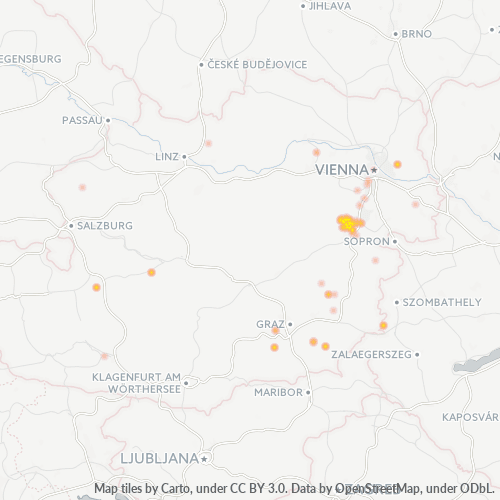 Heat Map ng Negosyo para sa 2638