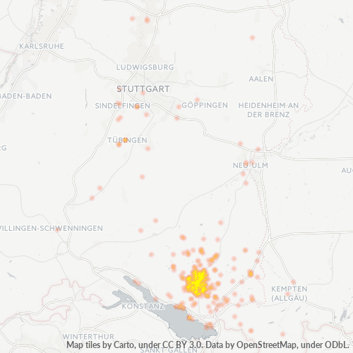 Business Heat Map for 751