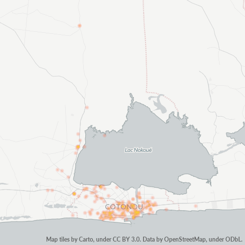 Business Heat Map for 21