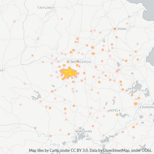 Business Heat Map for 374