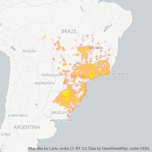 Heat Map ng Negosyo para sa 55