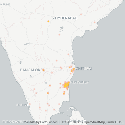 Heat Map ng Negosyo para sa 4142