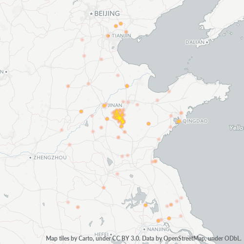 Heat Map ng Negosyo para sa 634
