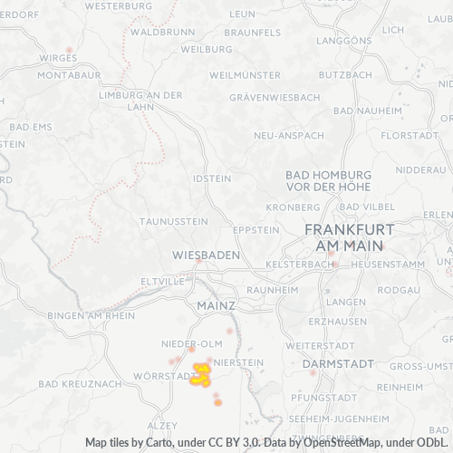 Business Heat Map for 6737