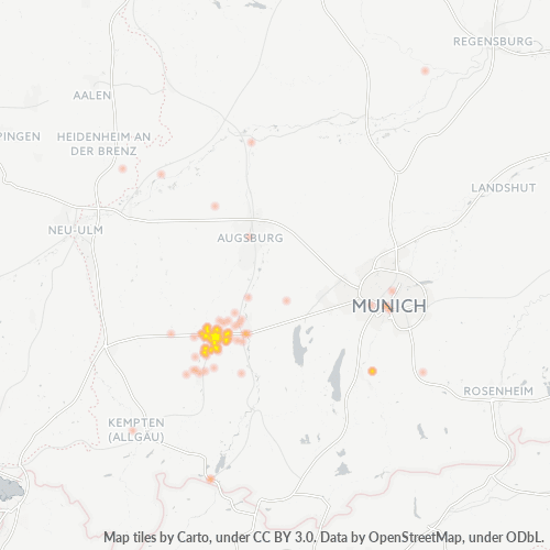 Business Heat Map for 8241