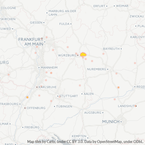 Heat Map ng Negosyo para sa 9324
