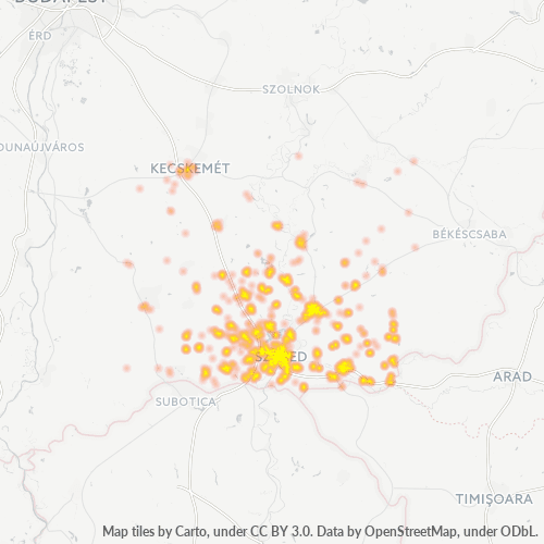 Business Heat Map for 62