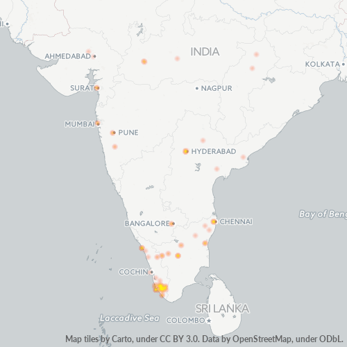 Business Heat Map for 475