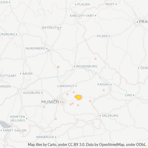 Business Heat Map for 8082