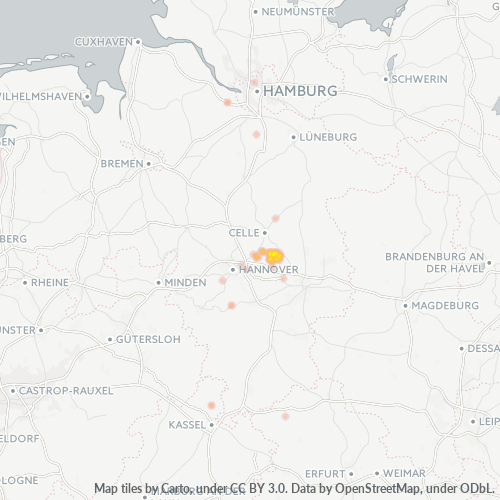 Business Heat Map for 5173