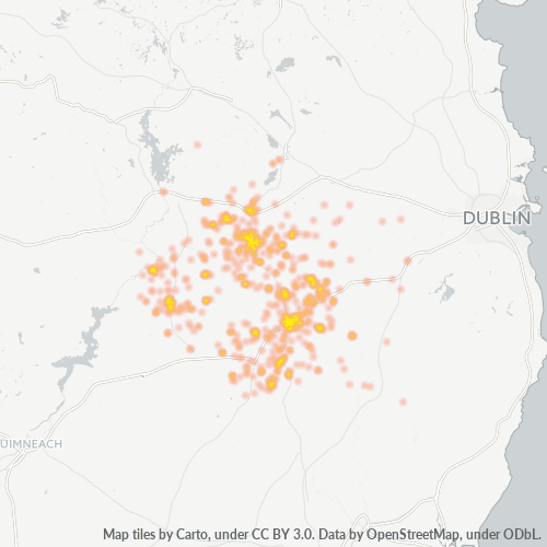 Business Heat Map for 57
