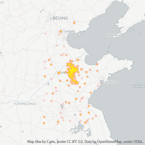 Business Heat Map for 533