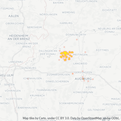 Business Heat Map for 8272