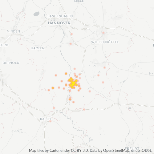 Business Heat Map for 5551