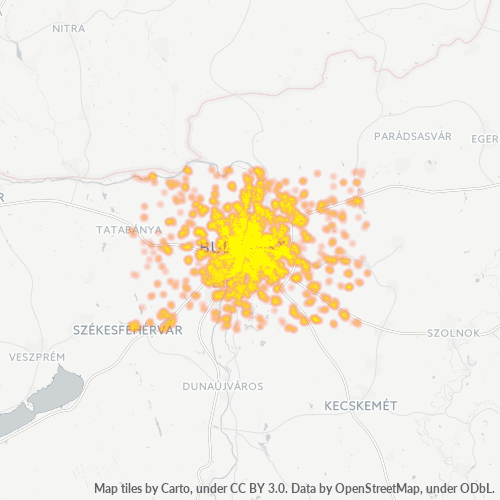 Heat Map ng Negosyo para sa 1