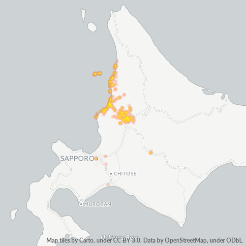 Business Heat Map for 164