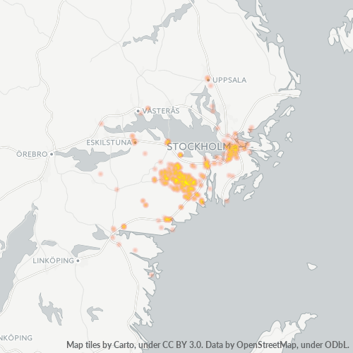 Heat Map ng Negosyo para sa 158