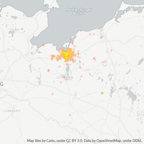 Business Heat Map for 3841