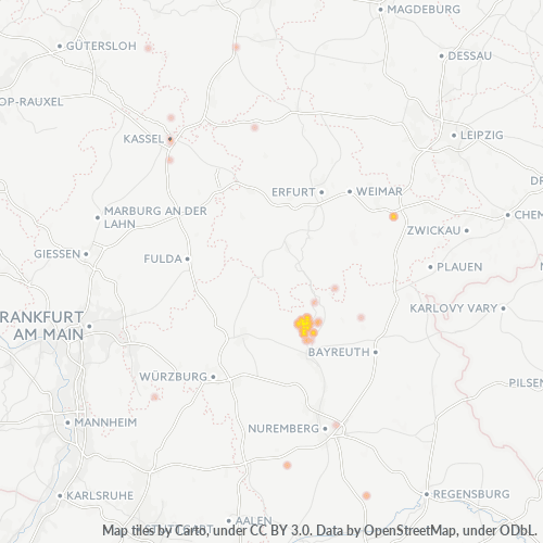 Heat Map ng Negosyo para sa 9533