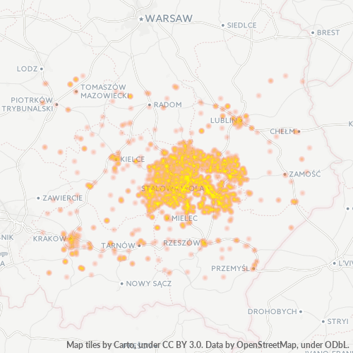 Unternehmens-Heatmap für 15