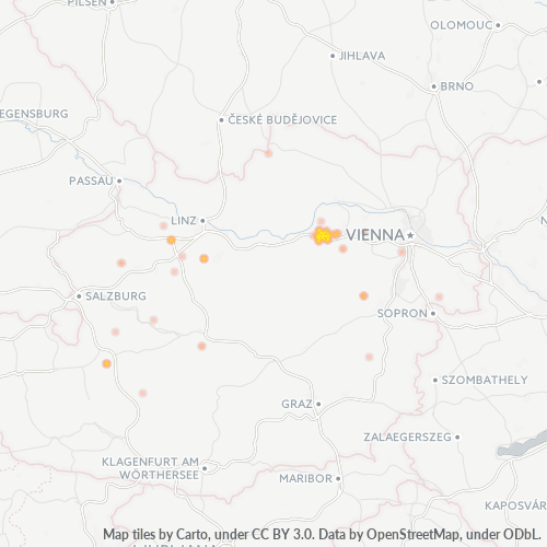 Heat Map ng Negosyo para sa 2749