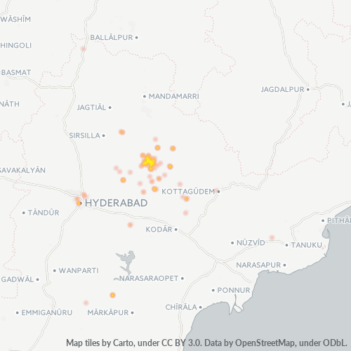 Heat Map ng Negosyo para sa 870