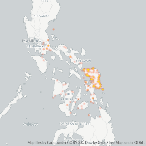 Heat Map ng Negosyo para sa 55
