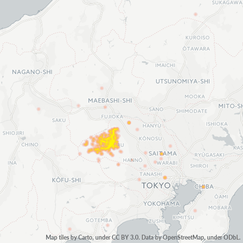 Business Heat Map for 494