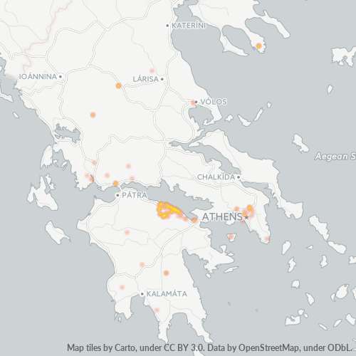 Heat Map ng Negosyo para sa 2743