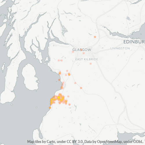 Business Heat Map for 1655